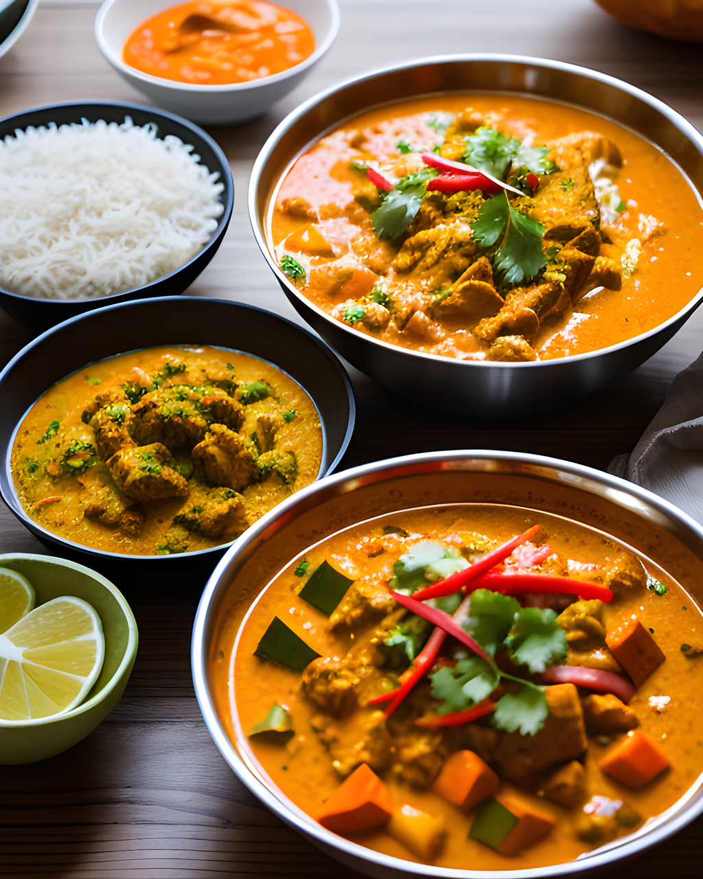 Turmeric powder gives curry dishes their characteristic yellow color. 